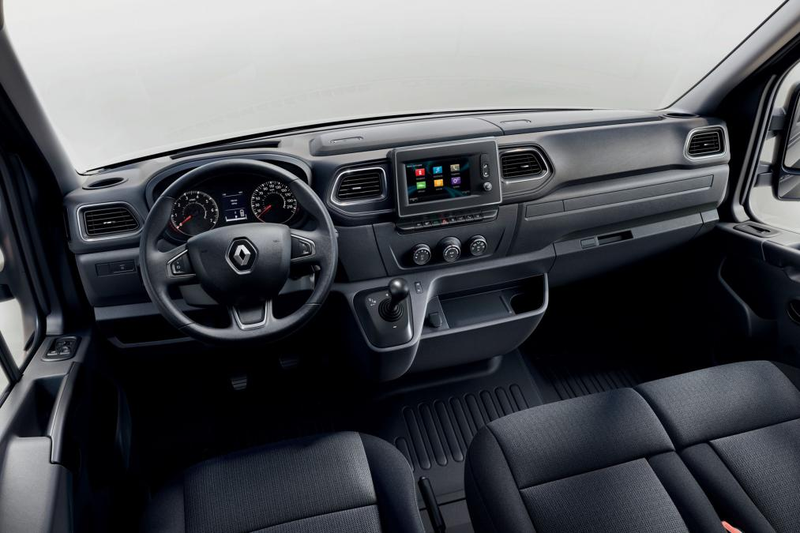 Illustration for article titled The Renault Master: Say yes to passenger seat tables